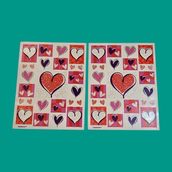 Valentine VTG Sticker Bundle Hallmark Mrs. Grossman's Candy Hearts Cupid Bears - Picture 14 of 15
